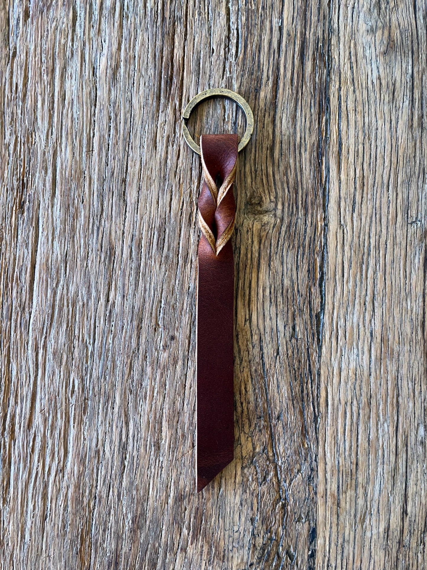 Cognac twist keyfob
