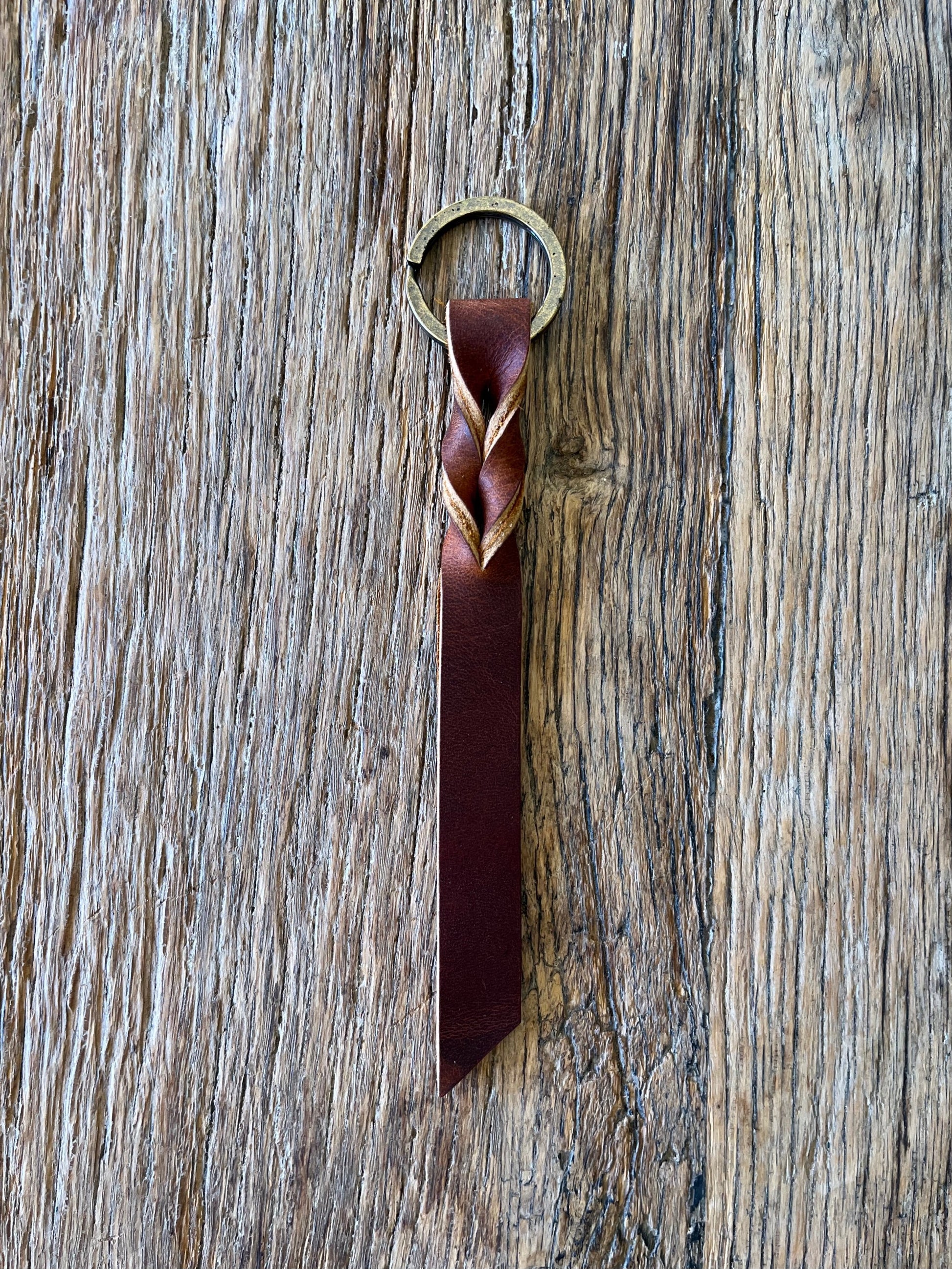 Cognac twist keyfob