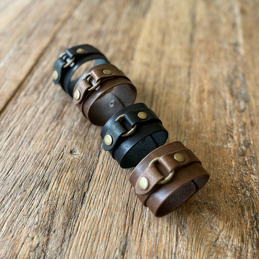 Leather cuff