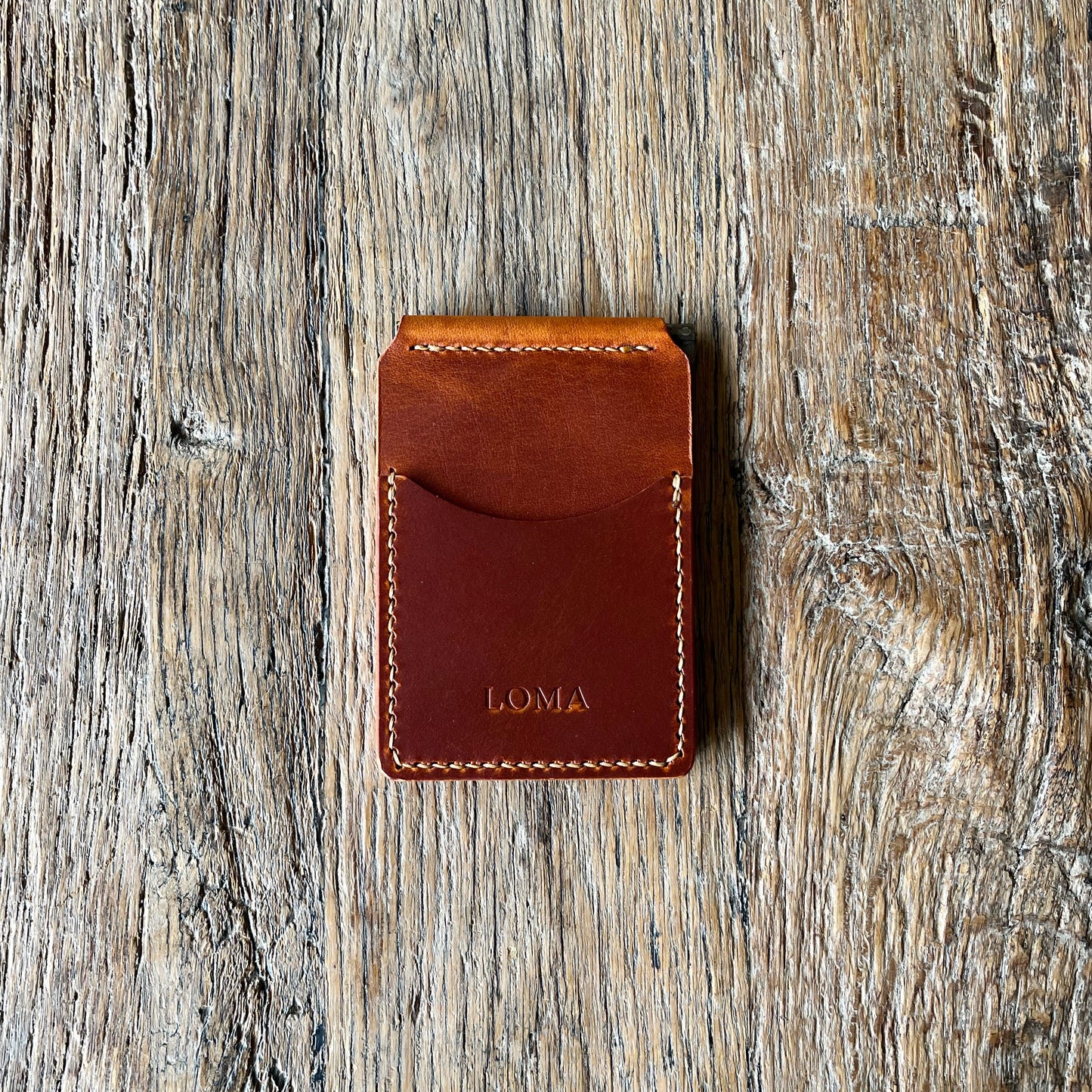 The Leather Cash Clip | Card Wallet