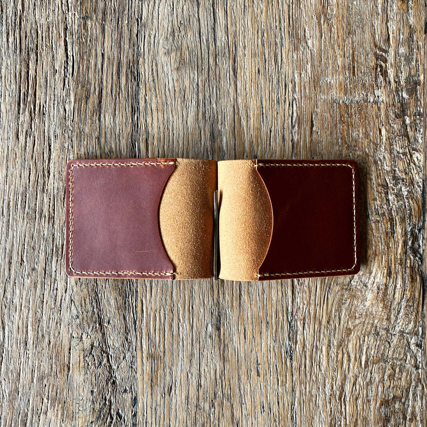 The Leather Cash Clip | Card Wallet