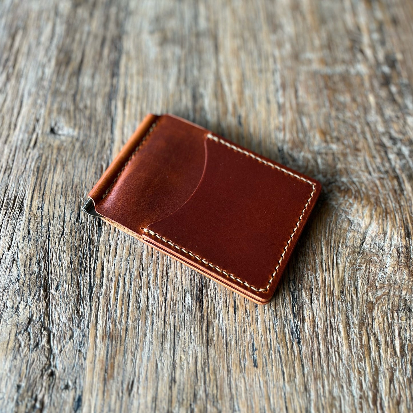 The Leather Cash Clip | Card Wallet