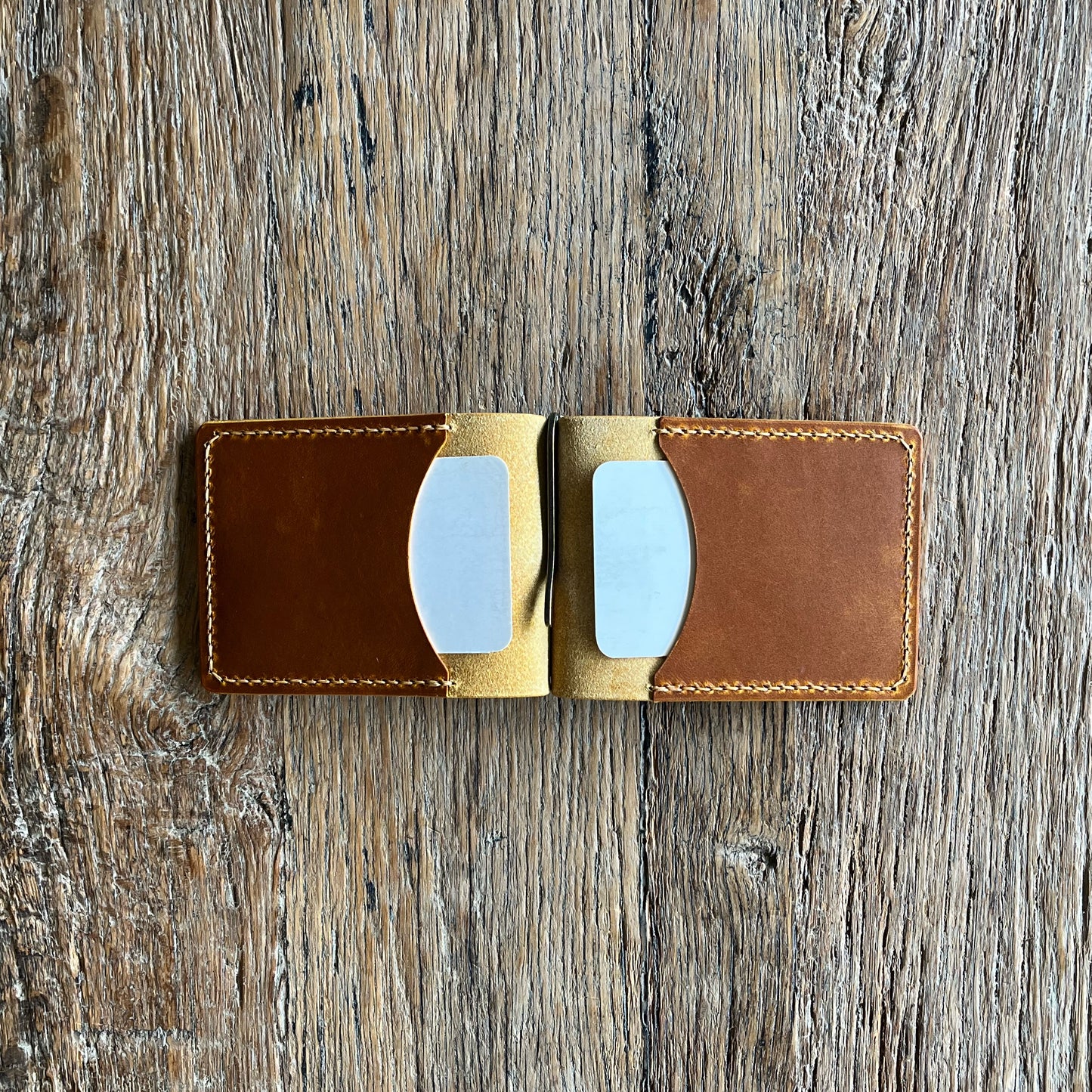 The Leather Cash Clip | Card Wallet