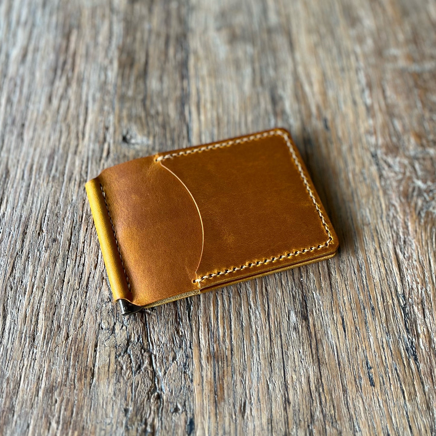 The Leather Cash Clip | Card Wallet