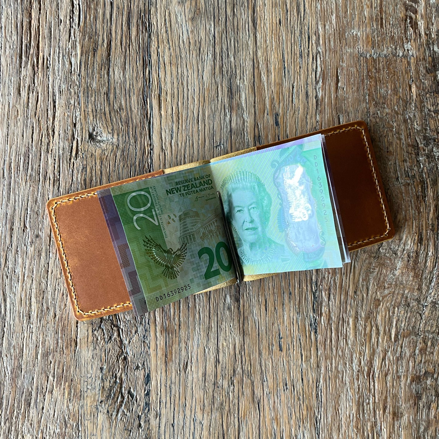 The Leather Cash Clip | Card Wallet