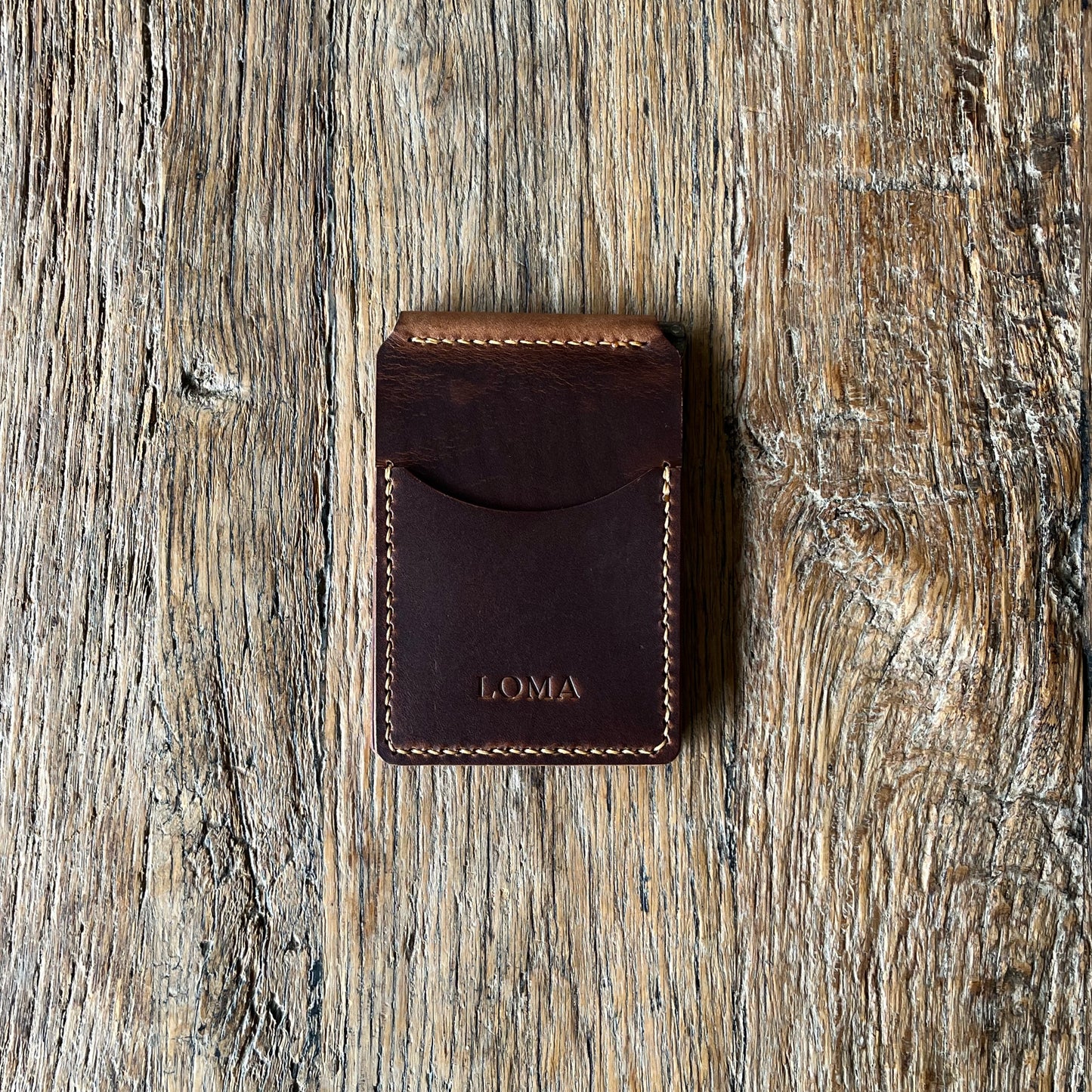 The Leather Cash Clip | Card Wallet