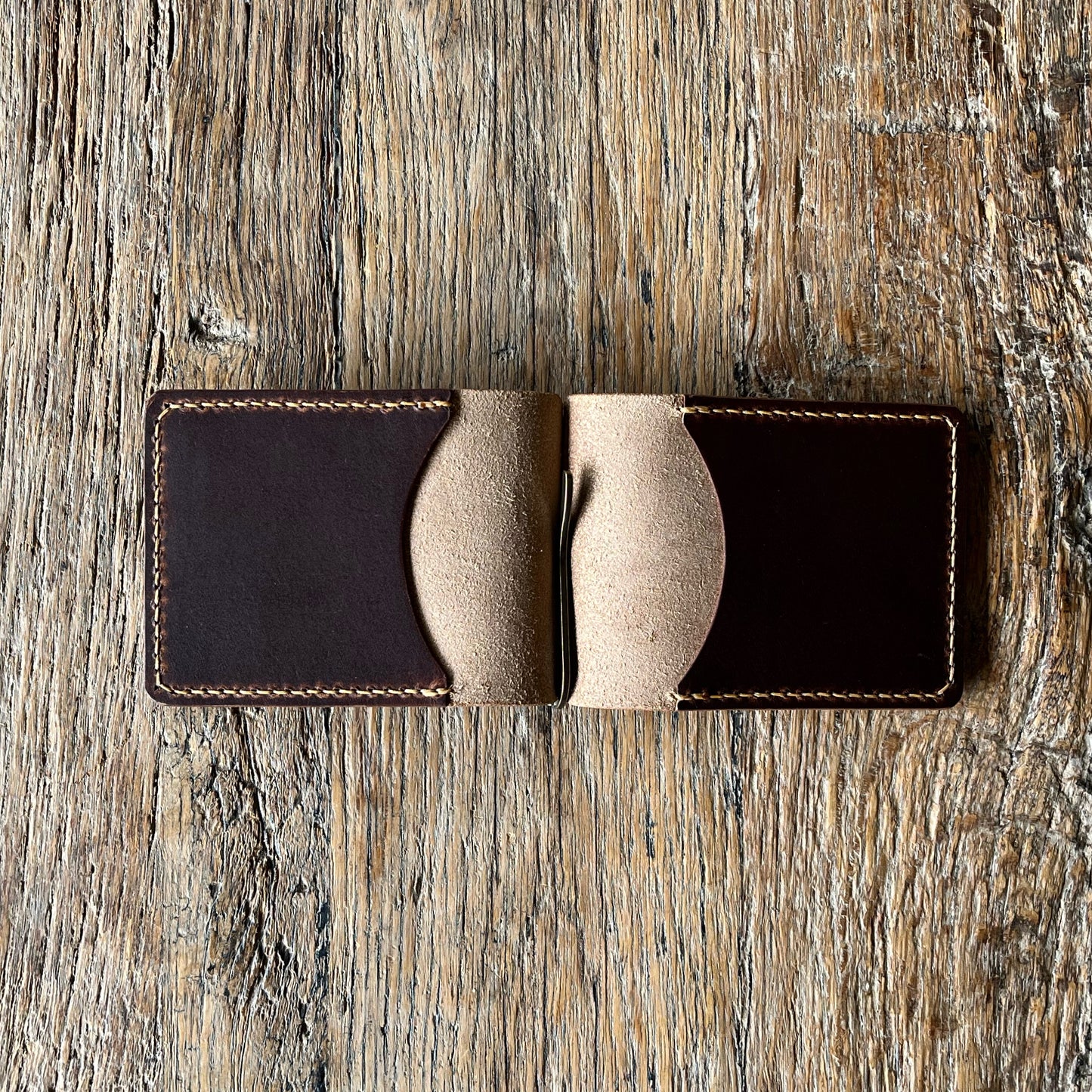 The Leather Cash Clip | Card Wallet