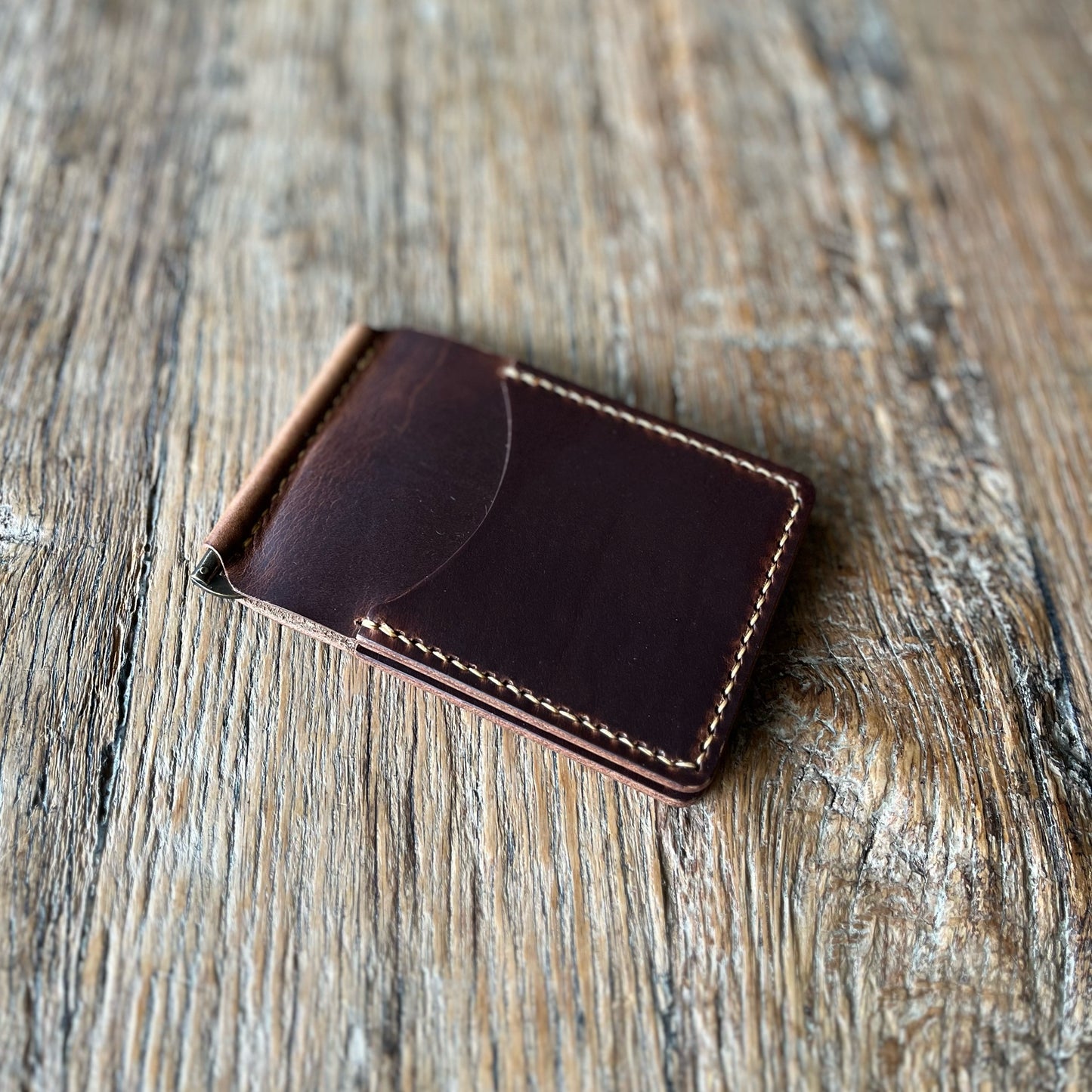 The Leather Cash Clip | Card Wallet